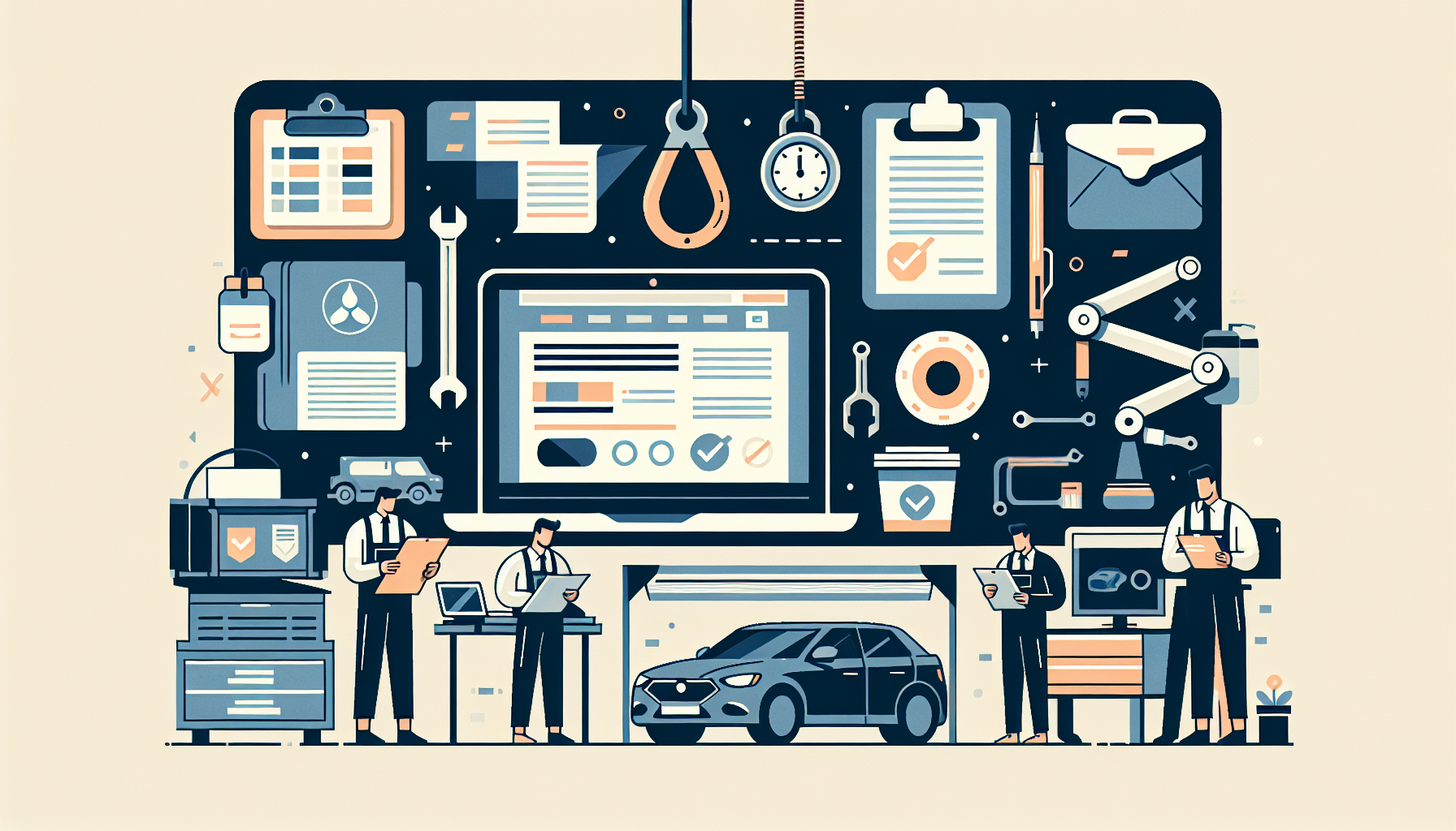 MOT testing software for garage owners